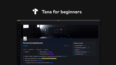 Tana for Beginners